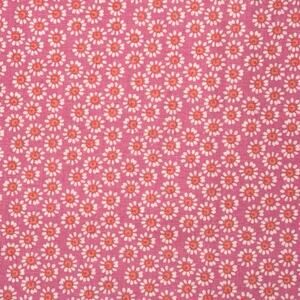 Pink Flowers Print Fabric by Keepsake Calico- 1/2 Yard - Quilt Cotton